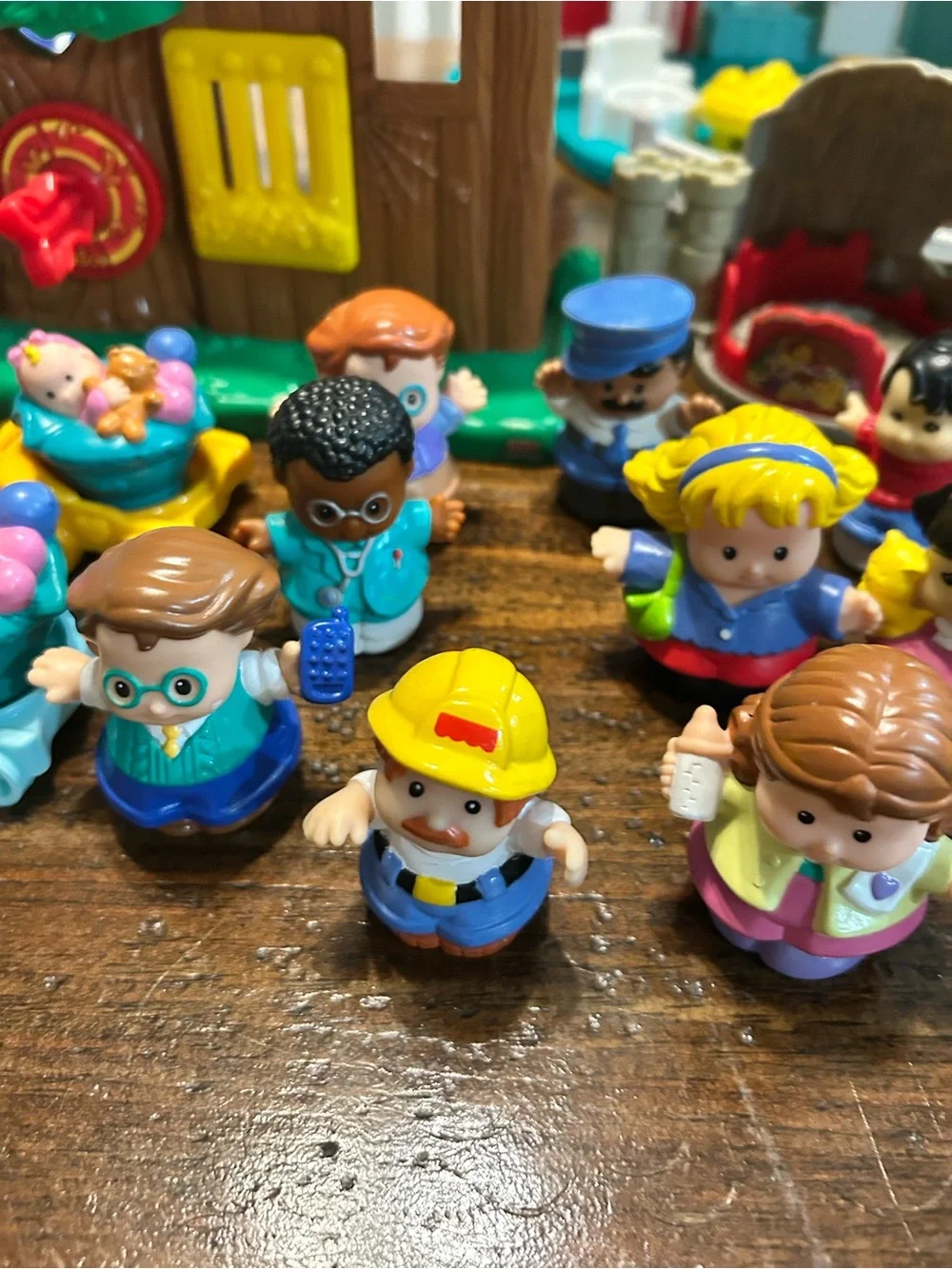 Fisher price little people large assorted vintage lot
